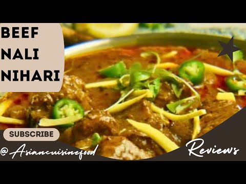 Quick Beef nali Nihari recipe by @Asiancuisinefood#beefnalinihari