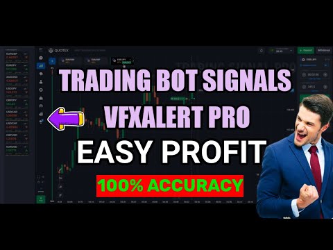 Adaptive Signals VfxAlert Bot Binary Options || Quotex trading strategy