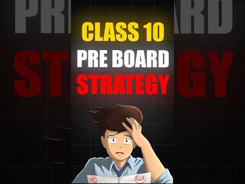 Best PRE-BOARD Strategy🔥 for Class 10 #class10 #study #shorts #studymotivation #boards #cbse #icse