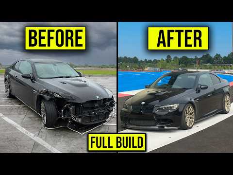 FULL BUILD - REBUILDING A CRASH DAMAGED BMW M3