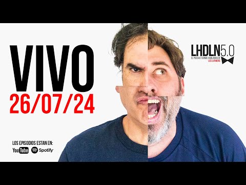 LHDLN en Vivo (26/07/2024) Los otros discos de LL(e77)