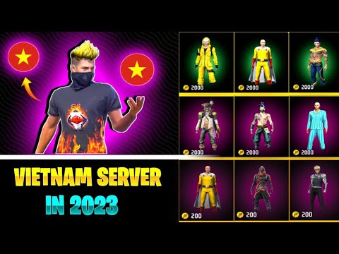 FREE FIRE VIETNAM SERVER OF 2023 | BEST SERVER FOR FREE FIRE | FF SERVER CHANGE | FF BEST SERVER