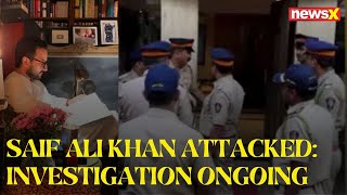 Saif Ali Khan Attacked | Investigation Ongoing At Saif's Residence | NewsX