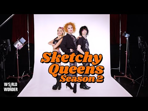 Jinkx Monsoon & Liam Krug are BACK | Sketchy Queens Season 2 Trailer ✨