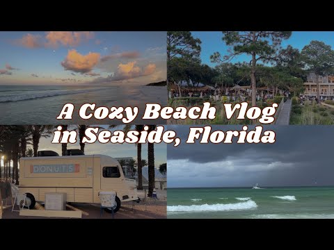 🌊 COZY WEEK AT THE BEACH 🏝️ Peaceful, Slow Mornings, Rainy Day, Beach Days & Sunrise Walks!