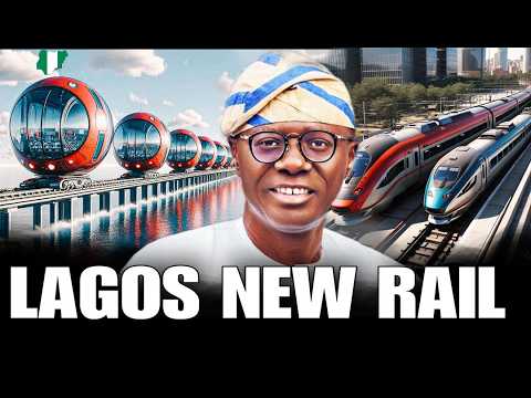 The Biggest Lagos Mega Project Ever COMPLETED By Sanwo Olu ! The LAGOS RAILWAY Dynamics