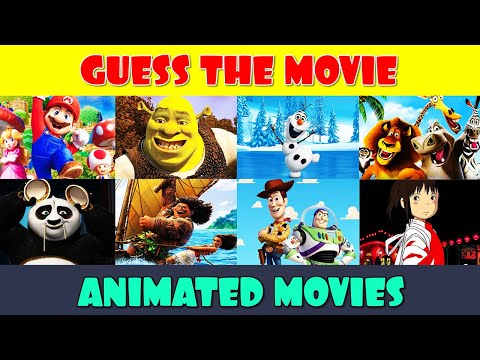 Guess the Movie by the Image | 100 Animated Movies