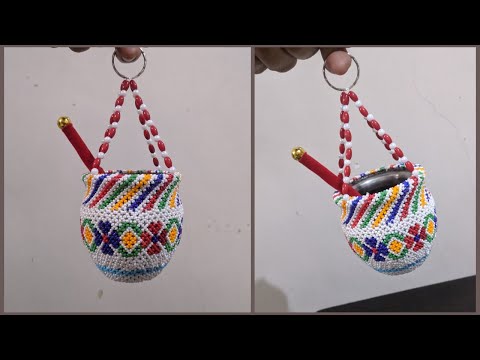 Janmashtami special matki design trick/ beautiful Dal moti matki part -2 / makhan matki/ Dahi handi