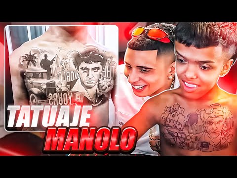 EL NUEVO TATUAJE DE MANOLO 🥵| MR STIVEN