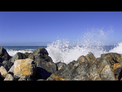 Rocky Shore - Relaxing Video w/Natural Sounds - Stress Relief, Calm, Yoga, Meditation, Focus