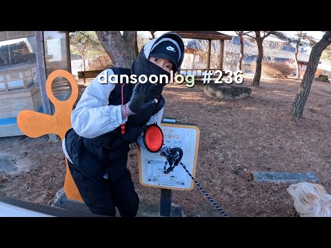 Winter rural life in Korea Vlog 236) Cold wave