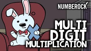 Long Multiplication Song | Multi-Digit Multiplication