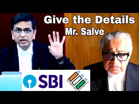 Give the Details Mr. Salve- CJI to Harish Salve, Supreme court