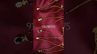 Gold replica black beads collection....9182989175 #trending #popular