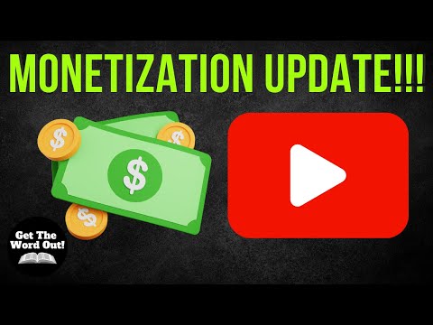 MAJOR UPDATE for Youtube Monetization!!! 🚨 (Did they Giveth or Taketh Away?)