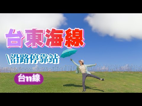 台東旅行沿著海岸線6個下車即到的無敵海景