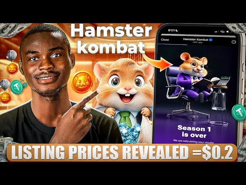 Hamster Kombat Season 1 Ended!!| $HMSTR Listing Price Revealed | Join Hamster Kombat Interlude