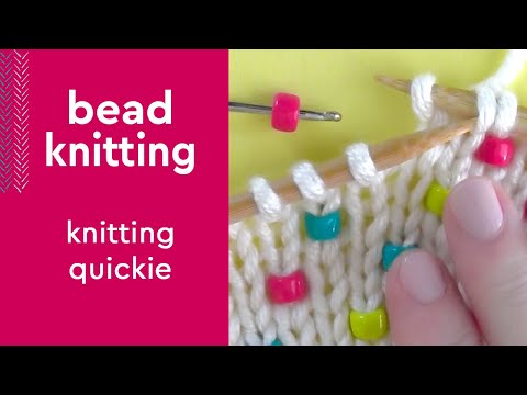 My Pretty Bead Knitting Tips #shorts #knitting #beadwork