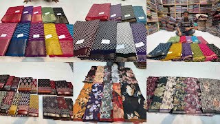 Chickpet Bangalore Wholesale Sarees ! Boutique Style Sarees ! Courier Available