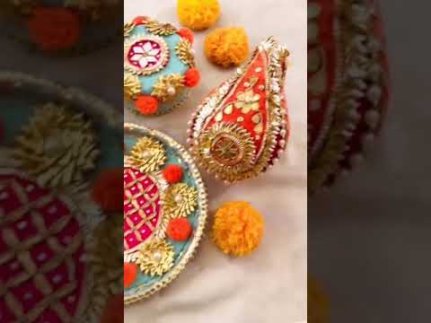 Decorative thali #shorts