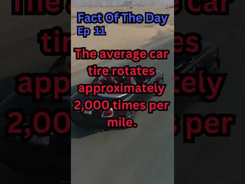 Fact Of The Day| Ep 11| Car Tire Rotation #shorts #trending #viral #speed #rotation #car