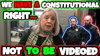 Constitutional Right "NOT" to be Video Recorded! West Seneca, NY