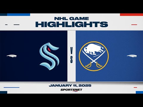 NHL Highlights | Kraken vs. Sabres - January 11, 2025