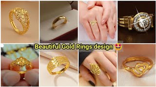 Gold Ring designs for women  || Gold ring design || 2 grams gold  rings for women || gold ring