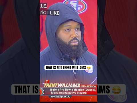 That is NOT Trent Williams.