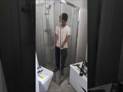 Smart Ideas To Separate Your Wet Shower Area #plumbingengineering #youtubeshorts #bathroom #shorts