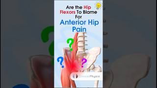 Anterior Hip Pain #physiotherapy #physicaltherapy #hippain #hipflexor #anteriorhippain #anatomy