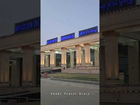 New Ayodhya Dham railway station....#ayodhya #ayodhyadham #railwaystation #shorts #travel #ytshorts