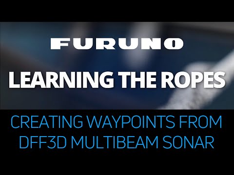 Learning The Ropes- Creating Waypoints From DFF3D Multibeam Sonar