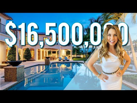 Boca Raton Luxury Home Tours: 521 E Alexander Palm Road