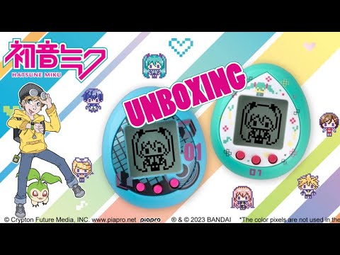 Hatsune Mikutchi Unboxing and Gameplay (Hatsune Miku & Vocaloid Tamagotchi Collaboration)