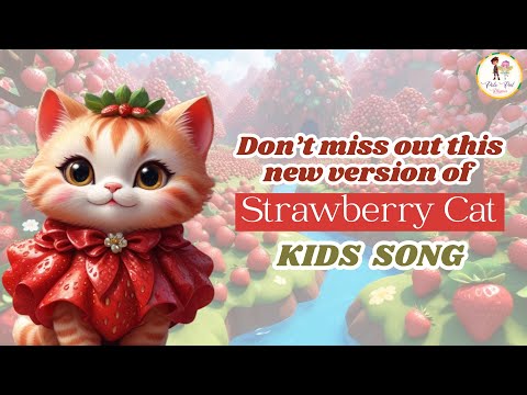 Two New Strawberry Cat Songs! 🎵 Here's the First on Polo Pal Rhymes! Stay tuned for second version