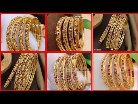 Traditional Design set Bangles - South India Jewels (SS Style Corner,,2024)*',