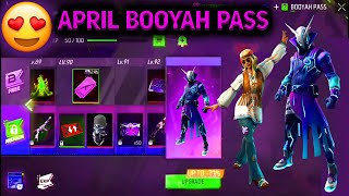 APRIL BOOYAH PASS FREE FIRE 2023 | APRIL BOOYAH PASS FULL REVIEW | SEASON 3 BOOYAH PASS FREE FIRE