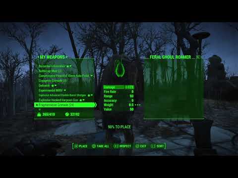 Fallout 4: Grenade Prank on Ghoul