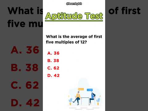 Aptitude Test Math Quiz #aptitude #math #quiz #sscexam #bankpo #tcs #aptitudetests