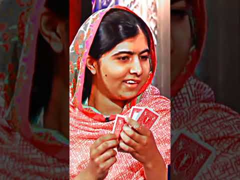 Malala’s Shocking Mind-Reading Card Trick Stuns Everyone! 🤯 | malala yousafzai | #viralmoment |