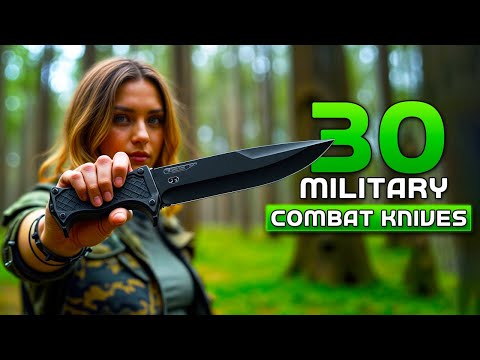 30 Ultimate Military Tactical Knives for Survival and Self Defense