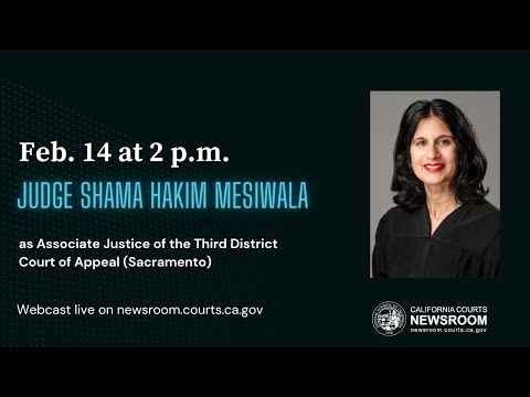 Commission on Judicial Appointments: Judge Shama Hakim Mesiwala