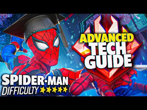 THE COMPLETE ADVANCED SPIDERMAN TECH GUIDE - Marvel Rivals