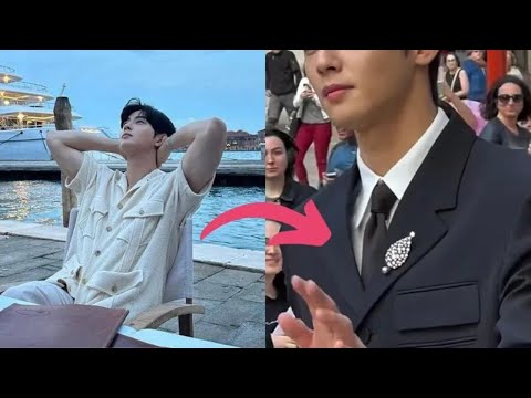 Aging Like Fine Wine: Cha Eunwoo Turns Heads in Venice!