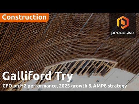 Galliford Try CFO on H1 trading update, 2025 growth & AMP8 progress