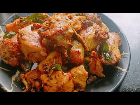 Quick and tasty Chicken pepper fry Recipe with less ingredients