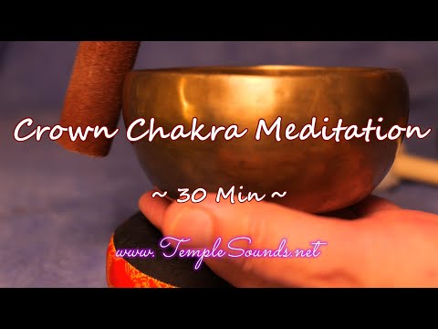 CROWN/7TH & SOLAR PLEXUS/3RD CHAKRA MEDITATION ~ 30 MIN OF PEACE! ~ #S299 ~ WWW.TEMPLESOUNDS.NET