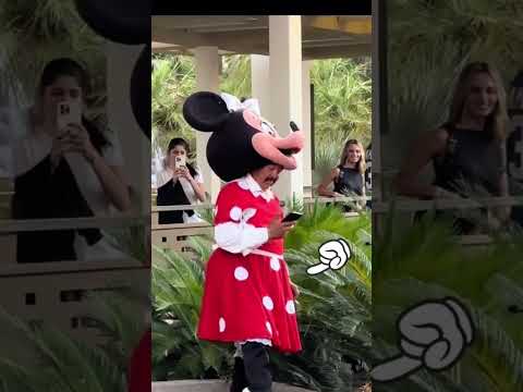 Minnie needed a break 😂