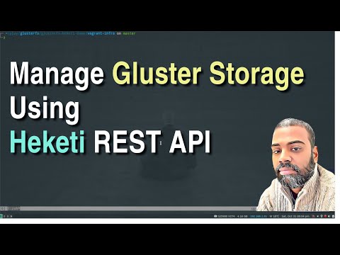 [ Gluster FS 9 ] Manage Gluster Storage with Heketi REST API